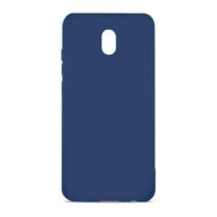 Evelatus Soft Touch Silicone Case, piemērots Xiaomi Redmi 8A, zils cena un informācija | Telefonu vāciņi, maciņi | 220.lv