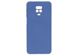 Evelatus Soft Touch Silicone Case, piemērots Xiaomi Redmi Note 9 Pro, zils цена и информация | Чехлы для телефонов | 220.lv