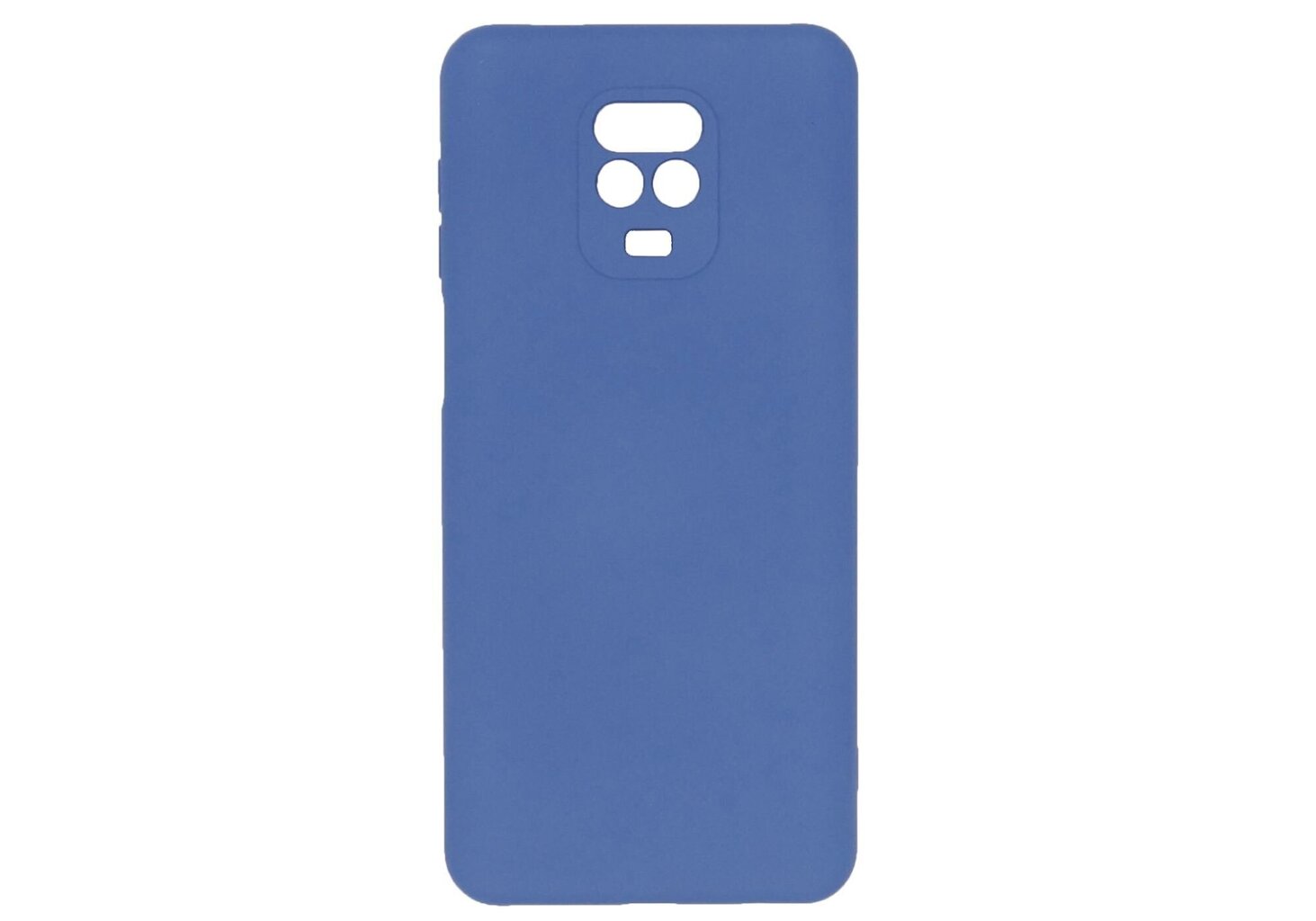 Evelatus Soft Touch Silicone Case, piemērots Xiaomi Redmi Note 9 Pro, zils cena un informācija | Telefonu vāciņi, maciņi | 220.lv