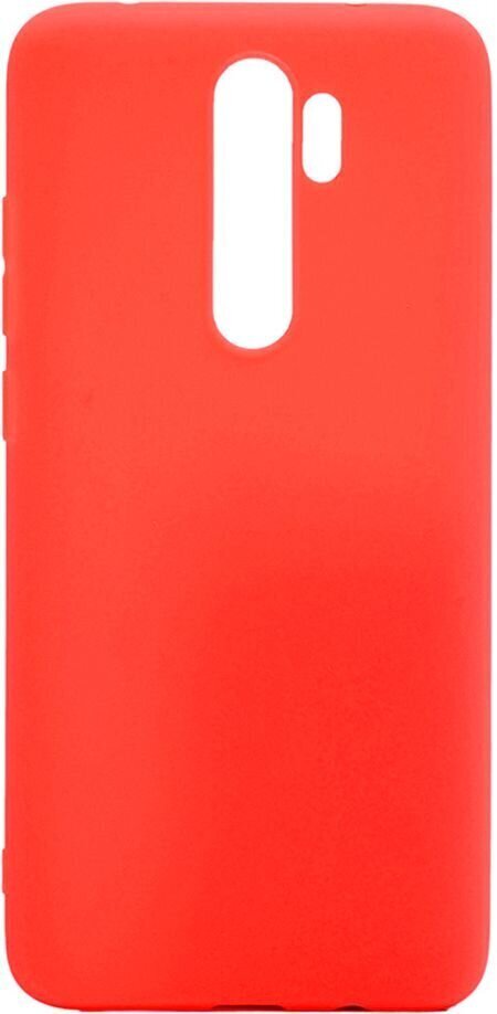 Evelatus Soft Touch Silicone Case, piemērots Xiaomi Redmi 9, sarkans cena un informācija | Telefonu vāciņi, maciņi | 220.lv