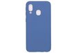 Evelatus Soft Touch Silicone Case, piemērots Samsung Galaxy A40, tumši zils