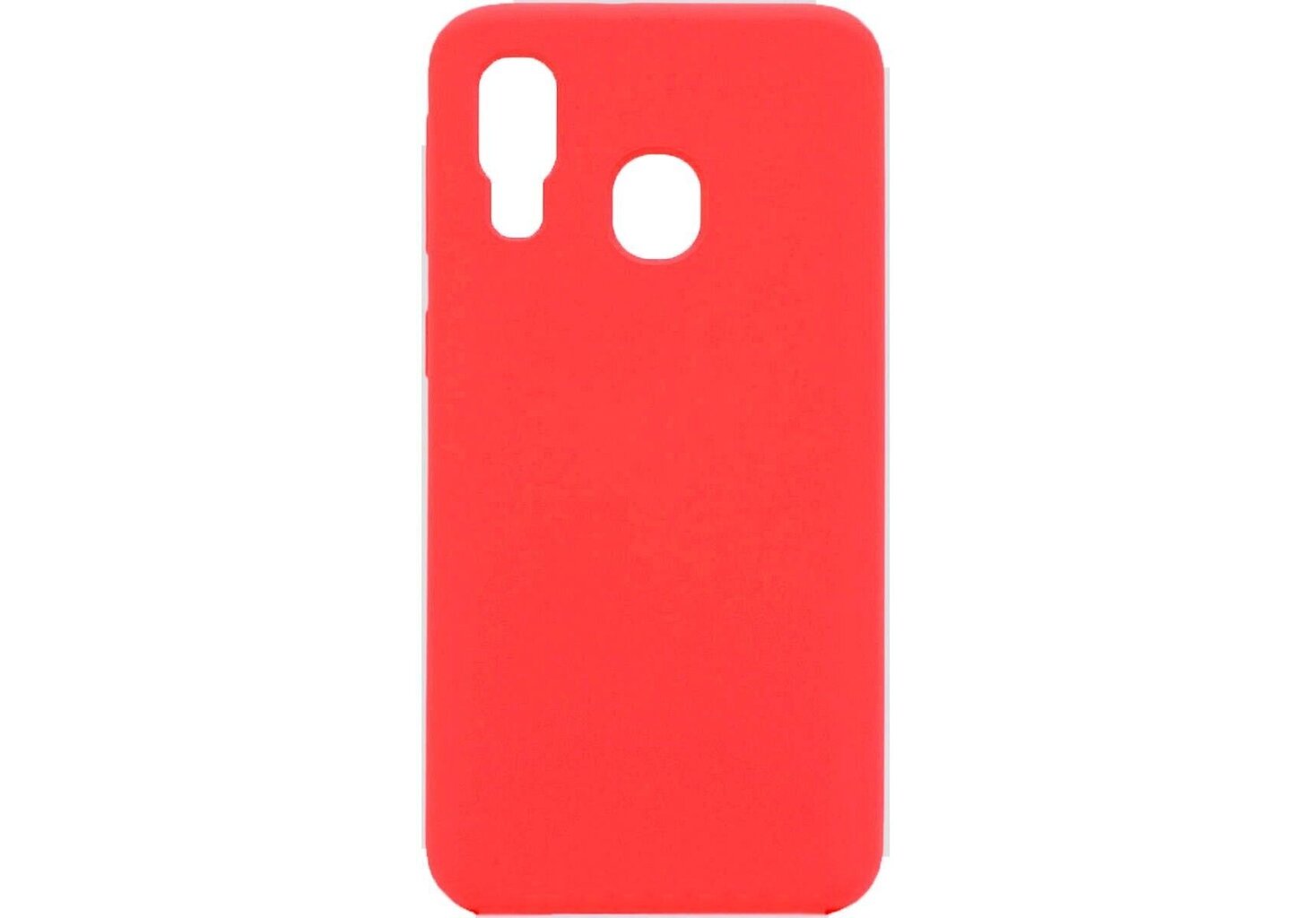 Evelatus Soft Touch Silicone Case, piemērots Samsung Galaxy A40, sarkans цена и информация | Telefonu vāciņi, maciņi | 220.lv