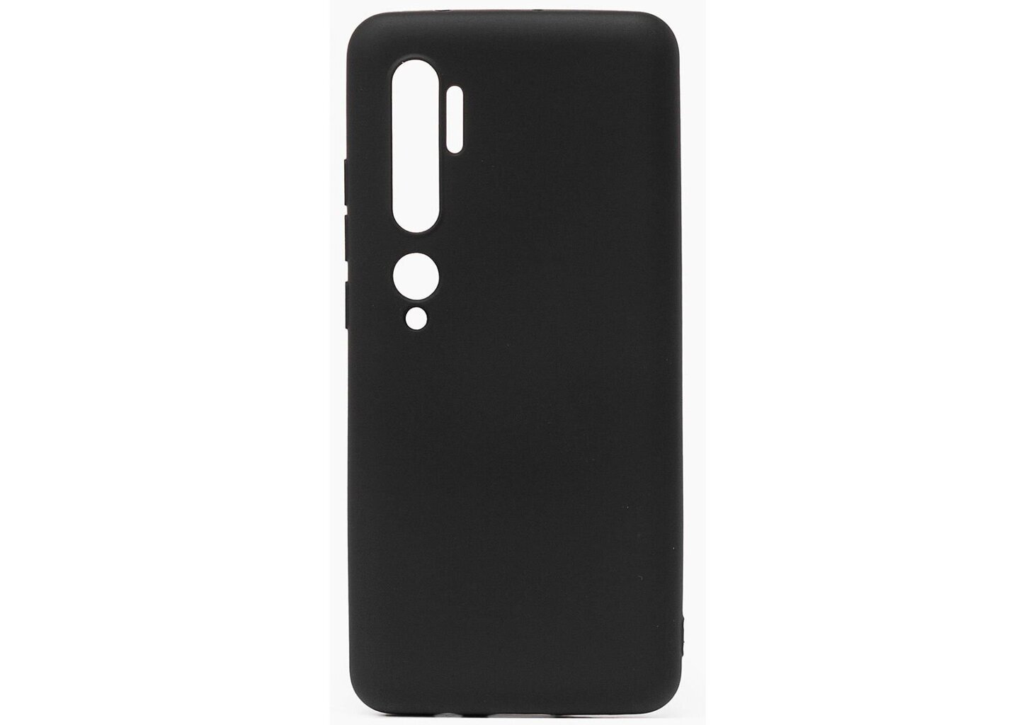 Evelatus Soft Silicone Case, piemērots Xiaomi Mi Note 10, melns цена и информация | Telefonu vāciņi, maciņi | 220.lv