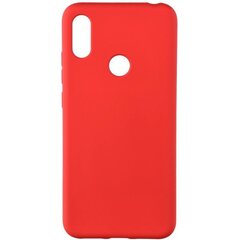 Evelatus Soft Touch Silicone Case, piemērots Huawei Y6S, sarkans цена и информация | Чехлы для телефонов | 220.lv