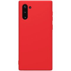 Evelatus Soft Touch Silicone Case, piemērots Samsung Galaxy Note 10, sarkans cena un informācija | Telefonu vāciņi, maciņi | 220.lv