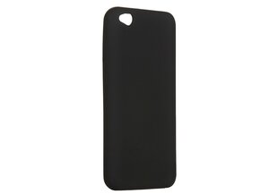 Evelatus Soft Touch Silicone Case, piemērots Xiaomi Redmi Go, melns cena un informācija | Telefonu vāciņi, maciņi | 220.lv