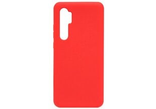 Evelatus Soft Touch Silicone Case, piemērots Xiaomi Mi Note 10 Lite, sarkans cena un informācija | Telefonu vāciņi, maciņi | 220.lv