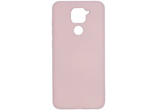 Evelatus Soft Touch Silicone Case, piemērots Xiaomi Redmi Note 9, krēmkrāsas cena un informācija | Telefonu vāciņi, maciņi | 220.lv