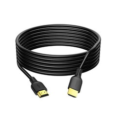 Высокоскоростной видео кабель Usams U49 US-SJ426 HDMI на HDMI 4K HD 1.8 м, черный цена и информация | Кабели и провода | 220.lv