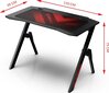 Spēļu galds Ultradesk Action V2, melns цена и информация | Datorgaldi, rakstāmgaldi, biroja galdi | 220.lv