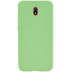 Evelatus Soft Touch Silicone Case, piemērots Xiaomi Redmi 8A, zaļš cena un informācija | Telefonu vāciņi, maciņi | 220.lv
