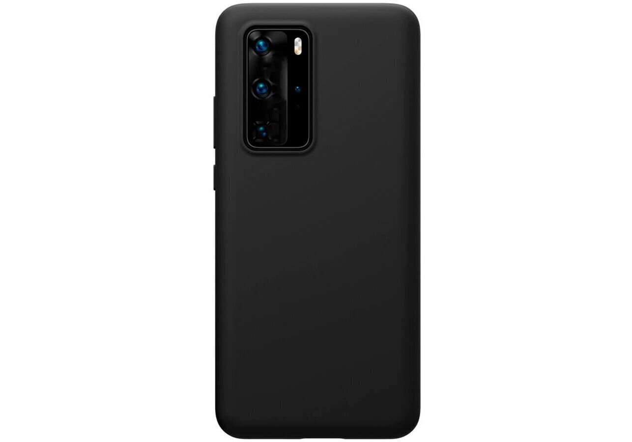 Evelatus Soft Touch Silicone Case, piemērots Huawei P40 Pro, melns цена и информация | Telefonu vāciņi, maciņi | 220.lv