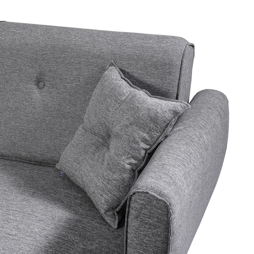 Stūra dīvāns Artie Aria, pelēks цена и информация | Stūra dīvāni | 220.lv