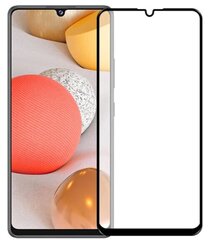 Защитное стекло Fusion Full Glue 5D Tempered Glass для экрана Samsung Galaxy A42 5G, черное цена и информация | Защитные пленки для телефонов | 220.lv