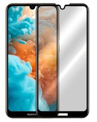 Hallo Full Face 5D / Full Glue Tempered Glass Aizsargstikls pilnam ekrānam Huawei Mate 20, melns cena un informācija | Ekrāna aizsargstikli | 220.lv