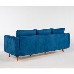 Stūra dīvāns Artie Sofia, zils cena un informācija | Stūra dīvāni | 220.lv