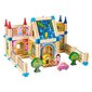 Rotaļu māju celtniecības komplekts EcoToys cena un informācija | Attīstošās rotaļlietas | 220.lv
