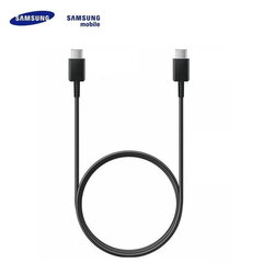 Samsung EP-DG977BBE USB-C uz USB-C Kabelis 1m Melns cena un informācija | Savienotājkabeļi | 220.lv