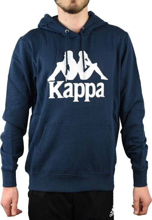 Vīriešu džemperis Kappa Taino Hooded 705322-821, zils cena un informācija | Vīriešu jakas | 220.lv