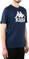 Мужская футболка Kappa Caspar 303910-821, синяя цена и информация | Мужская спортивная одежда | 220.lv