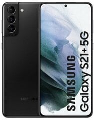 Samsung Galaxy S21+ 5G 8/128GB Dual SIM SM-G996BZKDEUE Phantom Black цена и информация | Мобильные телефоны | 220.lv