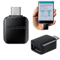 Parveidotājs ORG Samsung GH98-41288A no Type-C uz USB (OTG) melns cena un informācija | Adapteri un USB centrmezgli | 220.lv