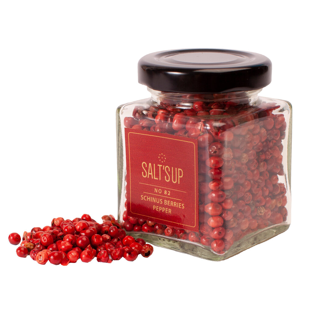 Brazīlijas rozā pipari Schinusberries, 30g Salt'sup cena un informācija | Garšvielas, garšvielu komplekti | 220.lv