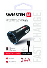 Swissten Premium SW-CCH-2.4ALIG-B cena un informācija | Lādētāji un adapteri | 220.lv