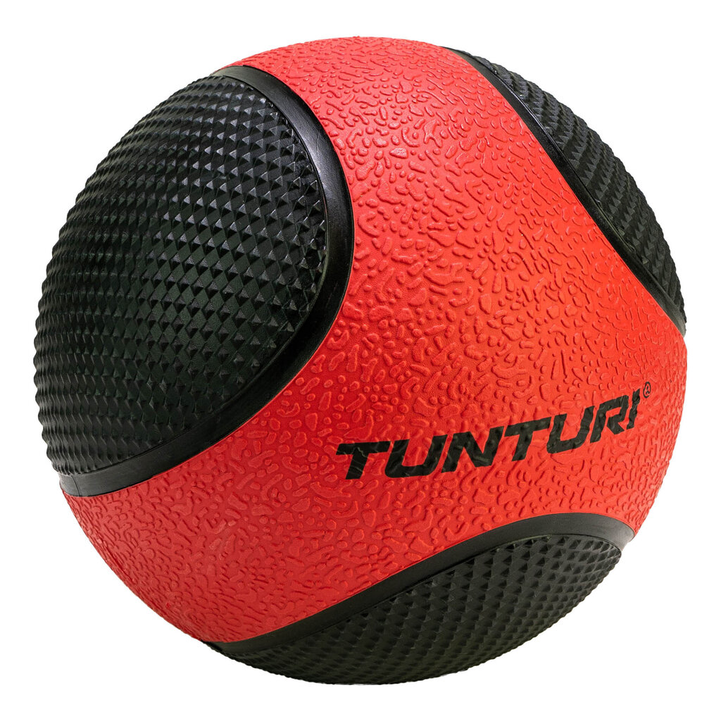 Pildbumba TUNTURI Medicine Ball, Gumijas, 3 KG cena un informācija | Svaru bumbas | 220.lv