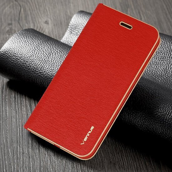Samsung Galaxy S20 FE maciņš Vennus Book, sarkans цена и информация | Telefonu vāciņi, maciņi | 220.lv