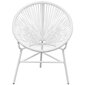 Dārza krēsls, balti cena un informācija | Dārza krēsli | 220.lv