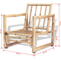 Садовые стулья, 2 шт., 60x65x72 см цена и информация | скамейка со столиком | 220.lv