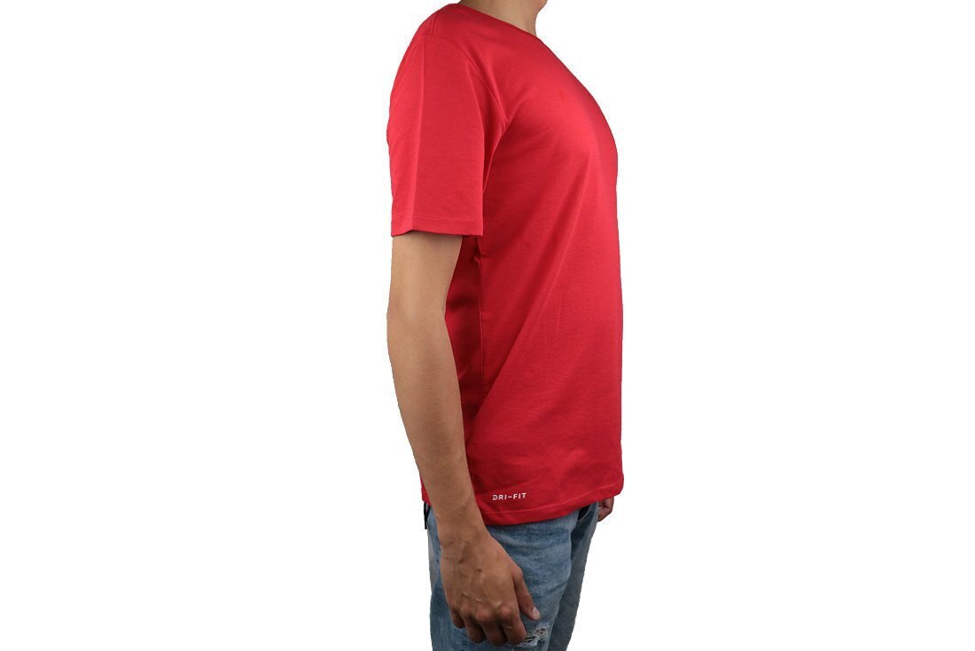 Vīriešu T-krekls Nike Dry Elite BBall Tee 902183-657, sarkans цена и информация | Sporta apģērbs vīriešiem | 220.lv