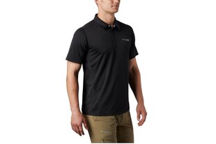 Vīriešu T-krekls Columbia Titanium M Irico Knit Polo 1886341010, melns cena un informācija | Vīriešu T-krekli | 220.lv