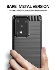 Fusion Trust Back Case silikona aizsargapvalks Samsung Galaxy A42 5G melns цена и информация | Чехлы для телефонов | 220.lv