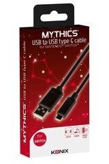 Konix Mythics Charge and Sync, USB Type-C, 2 m цена и информация | Кабели для телефонов | 220.lv