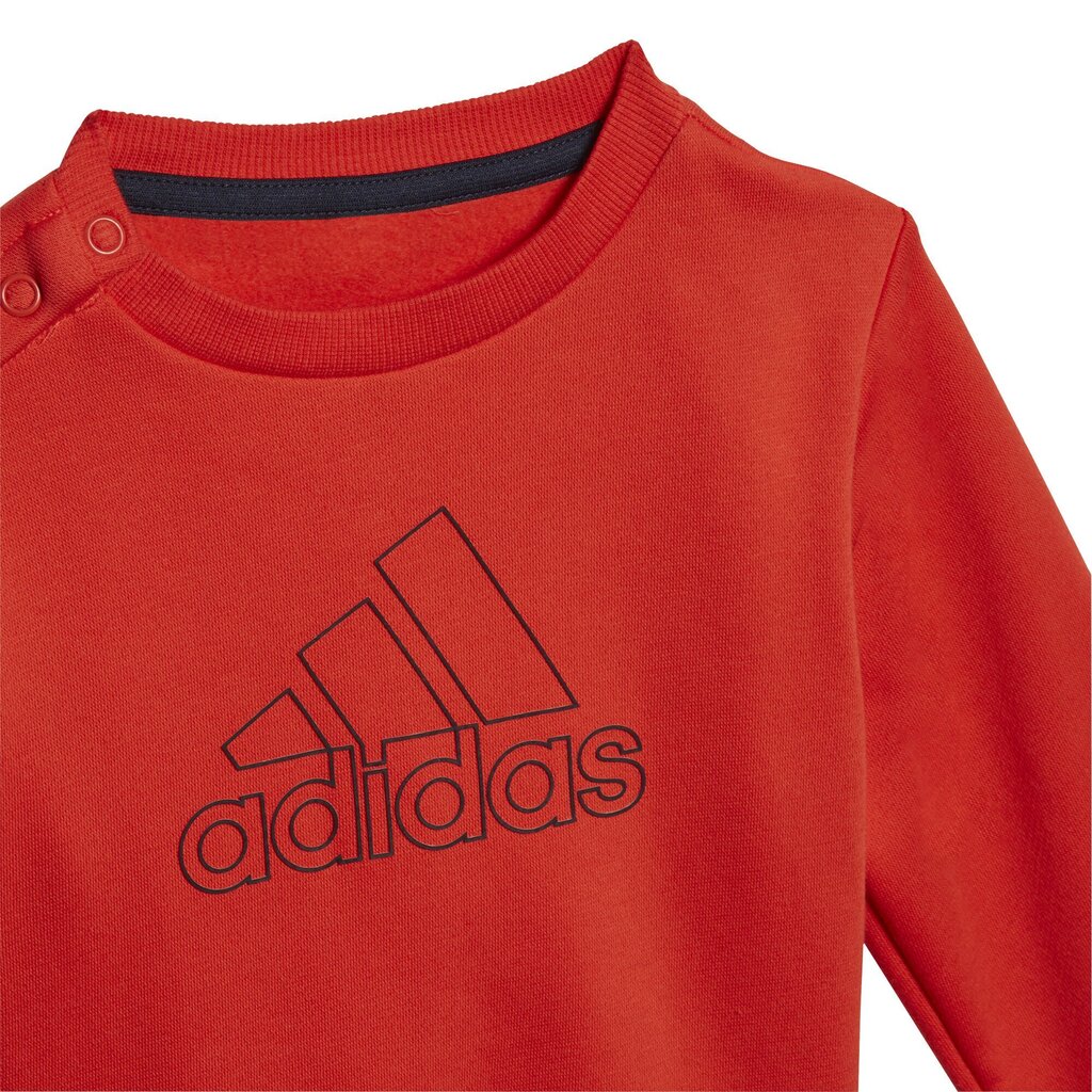 Adidas Sporta tērps I Mh Log Jog Fl Grey Red cena un informācija | Komplekti zēniem | 220.lv