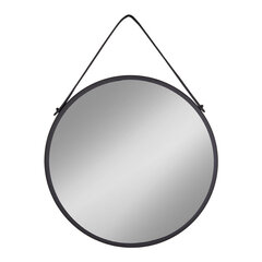 Trapani Black apaļš spogulis 60 cm cena un informācija | Spoguļi | 220.lv