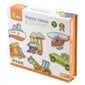 Koka magnētu komplekts "Transportlīdzekļi", Viga цена и информация | Rotaļlietas zīdaiņiem | 220.lv