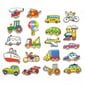 Koka magnētu komplekts "Transportlīdzekļi", Viga cena un informācija | Rotaļlietas zīdaiņiem | 220.lv