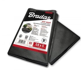 Agroplēve Bradas 80 g/m² 1 x 5m, Bradas cena un informācija | Dārza instrumenti | 220.lv