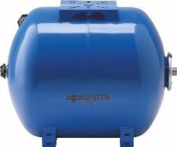 Гидрофор Aquasystem 100 л, горизонтальный цена и информация | Расширительные баки | 220.lv