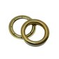 Metāla gredzeni aizkariem 60x39 mm, krāsa tumši zelta cena un informācija | Aizkari | 220.lv