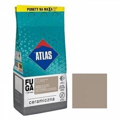 Keramikas šuvju špaktele Atlas 211, 5 kg, pelēka cena un informācija | Grunts, špaktelis | 220.lv