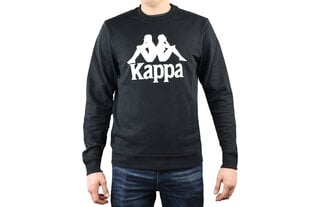 Джемпер для мужчин Kappa Sertum Rn Sweatshirt 703797-19-4006, черный цена и информация | Мужские толстовки | 220.lv