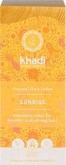 Augu izcelsmes krāsa gaišiem vai sirmiem matiem Sunrise Khadi Naturprodukte, 100 g цена и информация | Краска для волос | 220.lv