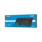 Rebel WDS100 Komplekts klaviatūra + pele, melns (ENG) цена и информация | Klaviatūras | 220.lv