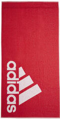 Dvielis Adidas Towel L, sarkans cena un informācija | Adidas Mājsaimniecības preces | 220.lv