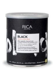 Черный бразильский твердый воск RICA, 800 мл цена и информация | Средства для депиляции | 220.lv