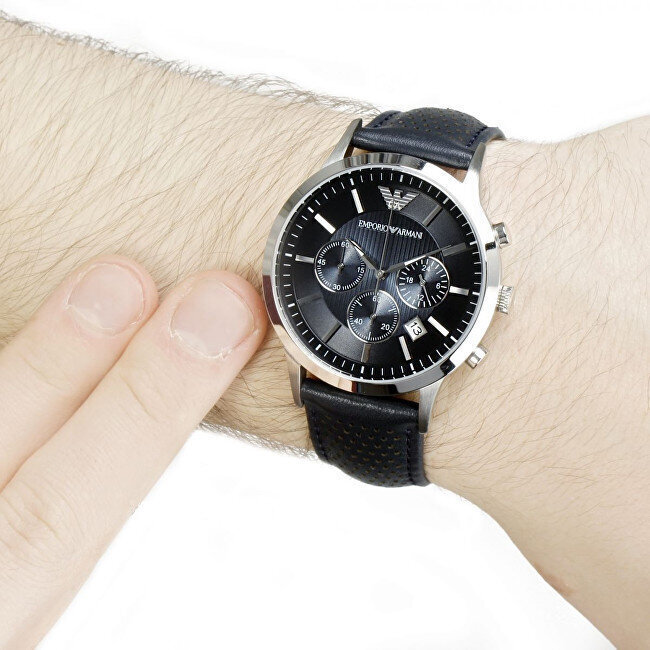 Vīriešu pulkstenis Emporio Armani AR 2473 cena un informācija | Vīriešu pulksteņi | 220.lv